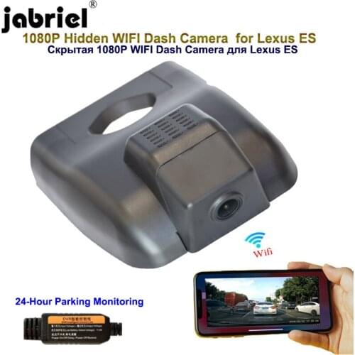 Jabriel 1080P Hidden dash camera Wifi car dvr Car Camera for Lexus ES250 ES350 ES330 ES300 ES300h 2008 2015 2016 2017 2019 2020