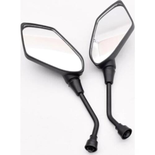 Universal 10mm motorcycle rearview mirror Scooter rearview mirror, suitable for KLX 250 FZ 25 CF Moto X8 Lipa 50 Vespa 125 NMAX