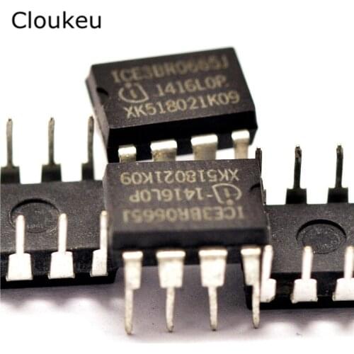 10Pcs ICE3BR0665J DIP8