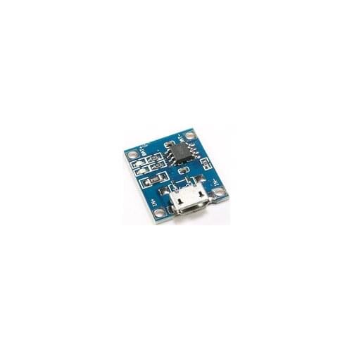 10Pcs Micro Type-c USB 5V 1A 18650 TP4056 Lithium Battery Charger Module Charging Board With Protection Dual Functions 1A Li-ion