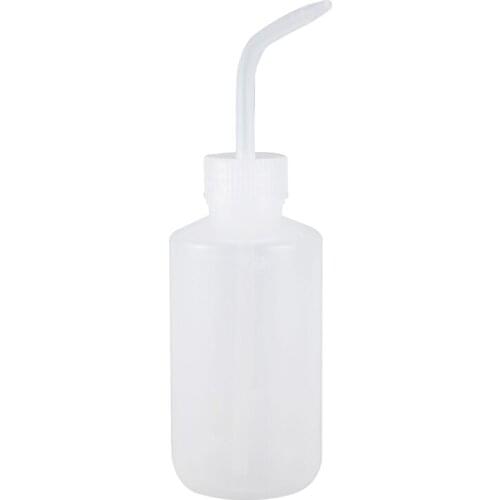 250mL 8OZ Capacity Tattoo Wash Clear White Plastic Green Soap Squeeze Bottle