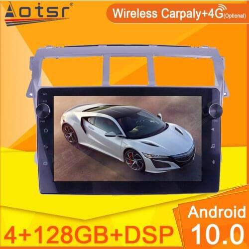 Carplay DSP For Toyota VIOS 2008 2009-2013 Car Radio Video Multimedia Player Navi Stereo GPS Android No 2Din 2 Din DVD Head Unit