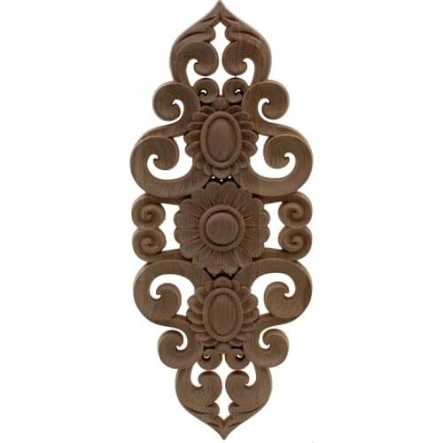 VZLX Wood Furniture Applique Wooden Creative Vintage Home Decor Garden Decoration Maison Accessories Figurines Miniatures