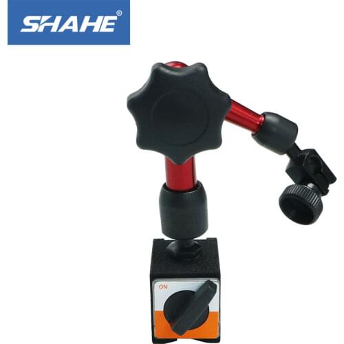 SHAHE Mini Magnetic force 15kg Mini Universal Flexible Magnetic Base Holder Stand & for Dial Test Indicator Tool