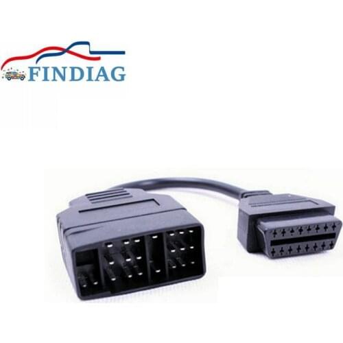 OBDII Diagnostic Cable For Toyota 17pin OBD2 Cable Car Accessories For Toyota 22Pin to 16Pin Connector Adapter