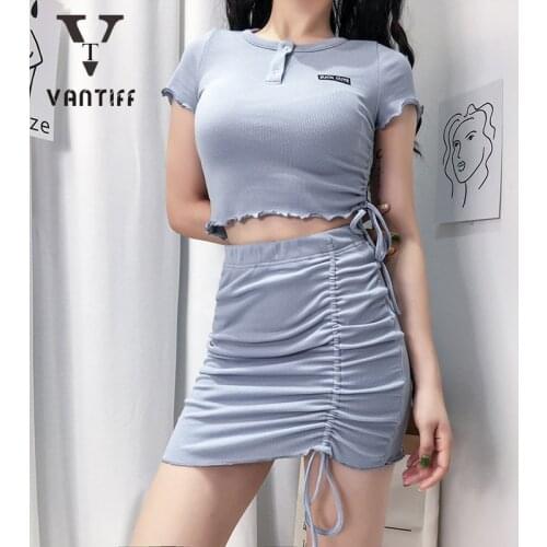 Palace Summer Dress Clothes for Women Female Fancy Dresses Day Party Vintage T-shirt Short Sleeve Pleated A Skirt Skirt Set