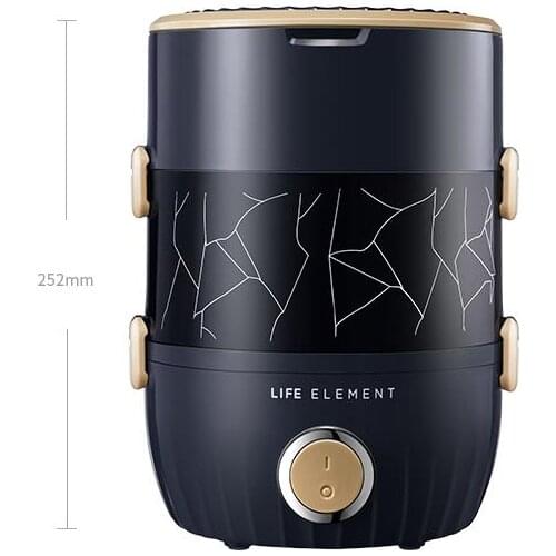 DFH-F2002 stainless steel double-layer vacuum can be inserted into the heating and heating lunch boxes mini-electric lunch boxes