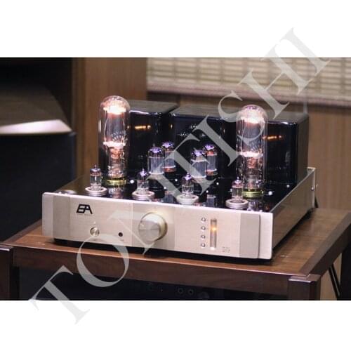 EA-S211 Fever single-ended Class A high-power tube amplifier, output power 23W*2, frequency response 23HZ-23KHZ