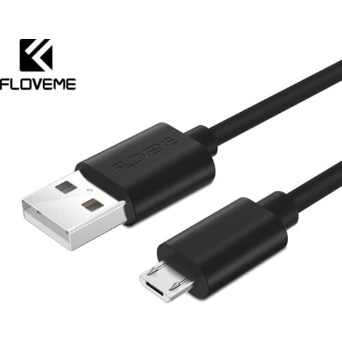 FLOVEME Micro USB Cable For Samsung S7 S6 Edge Huawei Xiaomi Android Charger USB Cables 30cm 1m 2m Mobile Phone Cable USB Cabo