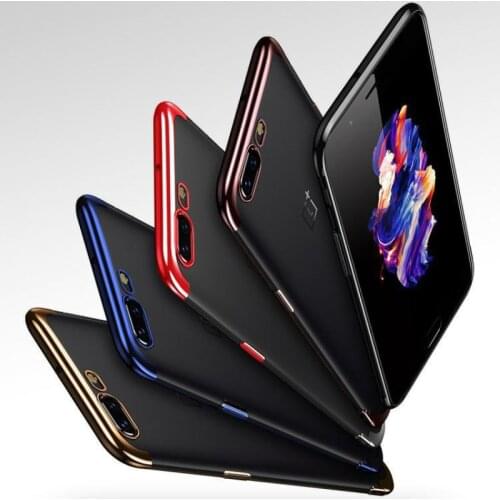 Fashionable Simple Plain Phone Case For OnePlus Nord 8 7 6 5 7T 6T 5T 8 7 7T Pro Cases Electroplating Soft TPU Transparent Cover
