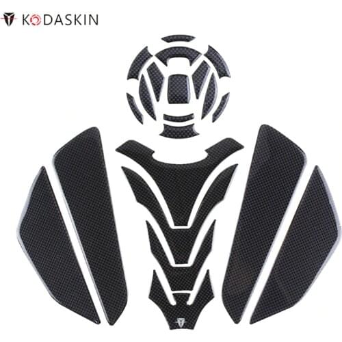 Motorcycle 3D Carbon Rubber Fuel Tank Pad for 500ds sticker Protective Decals for voge 500ds