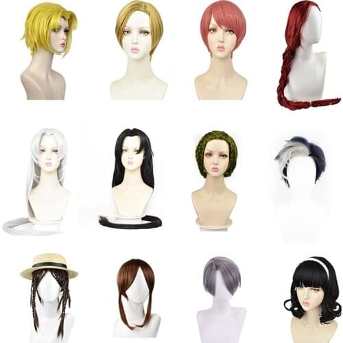 Game Identity V Emma Woods Wu Chang Cosplay Wig Yidhra Tracy Reznik Embalmer Aesop Carl Joseph Desaulniers Synthetic Hair Wigs