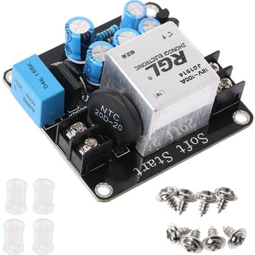 1pcs 100A 4000W High-Power Soft Start Circuit Power Board for Class A Amplifier Amp