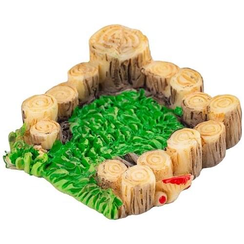 Resin Mini Bonsai Ornament DIY Garden Miniatures Decoration Vintage House Water Well for Fairy Garden Party Decor