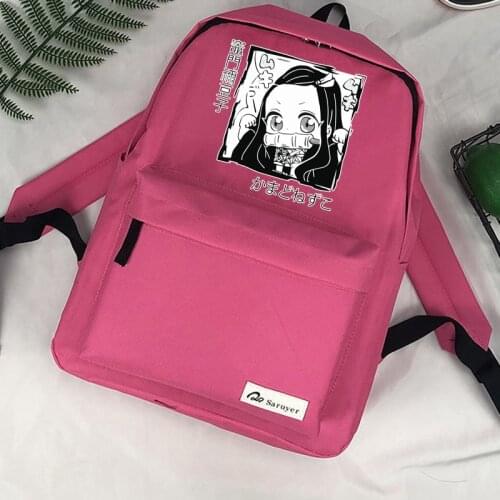 Demon Slayer Nezuko mochilas backpack travel 2021 school designer men sac femme women tassen dames backpack