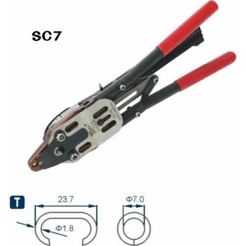 SC7C Professional Manual Hog ring plier C-Ring NAILER C Nailer Outdoors Portable free shipping