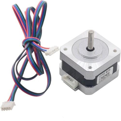 1PC D Axis 17HS2408 4-lead Nema 17 Stepper Motor 42 motor 42BYGH 0.6A CECNC Laser and 3D printer