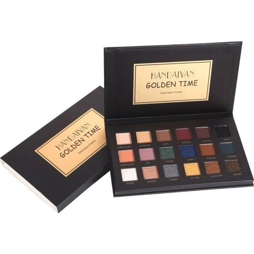 Brand New 18 Colors Eyeshadow Palette Long-lasting Smoky Cosmetics Matte Glitter Shimmer Eye Shadow Makeup