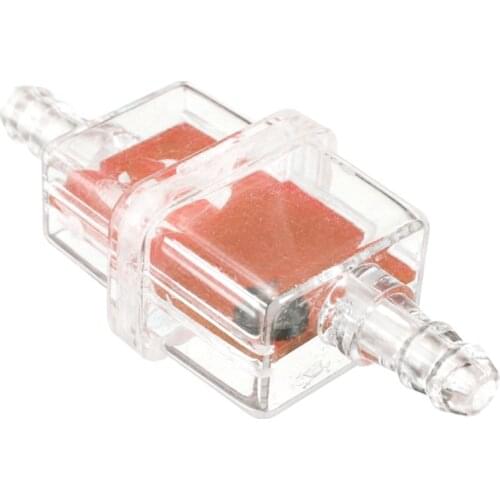 Universal Gas Inline Fuel Oil Filters Vacuum Filtration Replacement Compatible with Motorcycle Motorbike Moped Scooter