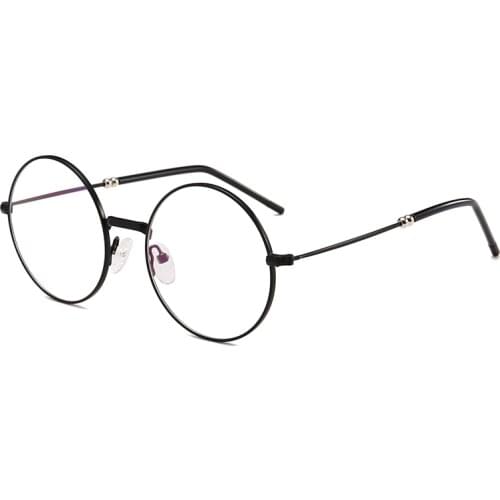 High End Retro Round Male Frame Glasses Men Frames Optical Eye Glasses