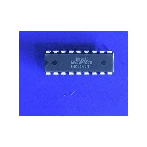 2PCS MM74C922 MM74C922N 74C922 DIP-18