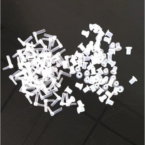 300 PCS Tube Grommets & Tube Elbows rubber use for CANON for HP for Brother CIS CISS ne