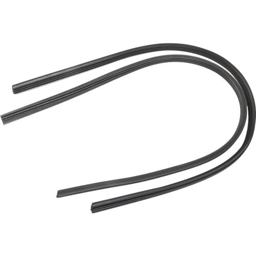 4x Universal Frameless Wiper Blade Rubber Strips Replace Refill 6mm 24"/28"