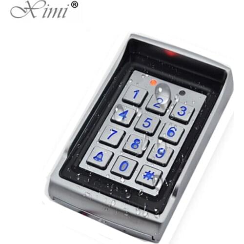 5pcs A Lot DHL Free Shipping Standalone RFID Card Door Access Control System Face Waterproof Door Metal Access Controller