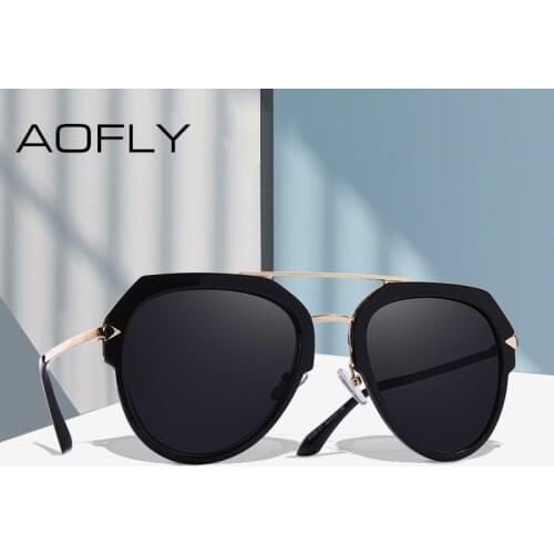 Женские солнцезащитные очки авиаторы AOFLY China At AliExpress