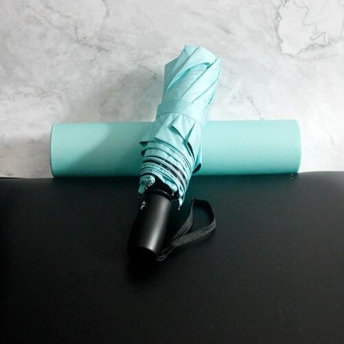 Black Coating Rain Sun Automatic Umbrella Anti-UV 3 Folding Wind Resistant Auto Luxury Big Windproof Umbrella