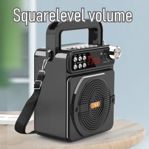 Wireless Bluetooth Speaker Hand-held Square Dance Audio Recording Booth Speaker Guide Megaphone
