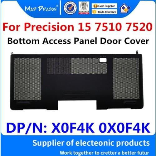 MAD DRAGON Brand laptop New Black Bottom Access Panel Door Cover FOR Dell Precision 7510 7520 M7510 M7520 AAPA0 X0F4K 0X0F4K