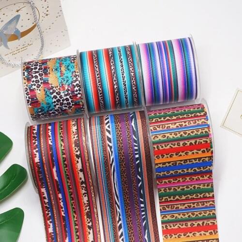 DIY Leopard Grain Printed Grosgrain Ribbon For Craft Supplies Sewing Accessories 5 Yards, Planar Resins Mold 10 Pieces. 54206