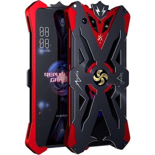 For ASUS ROG 5 Phone Metal All-inclusive Phone Case Anti-drop Shell Protective Sleeve Cover