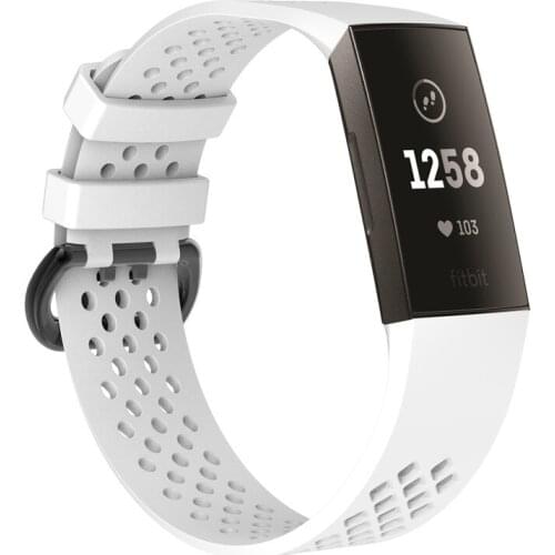 For Fitbit Charge 3 Smartwatch Replacement Strap Silicone watch Band Bracelet Sports Simple Smart Accessories 200pcs Wholesale