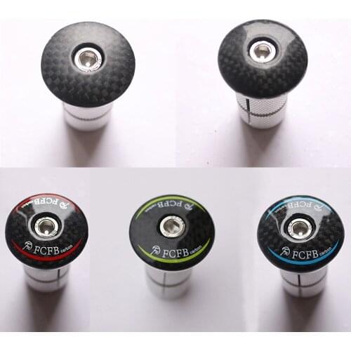 FCFB Headset Expander bicycle headsets Stem Top Cap Compressor 1-1/8" 28.6mm Steerer Plug For Road MTB Bike Carbon Fork