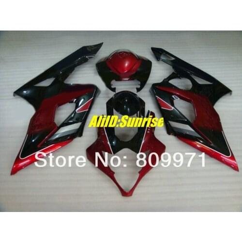 Custom red black Fairing kit for SUZUKI GSXR1000 2005 2006 GSX-R1000 GSXR1000 K5 05 06 Injection mold Fairings set+gifts