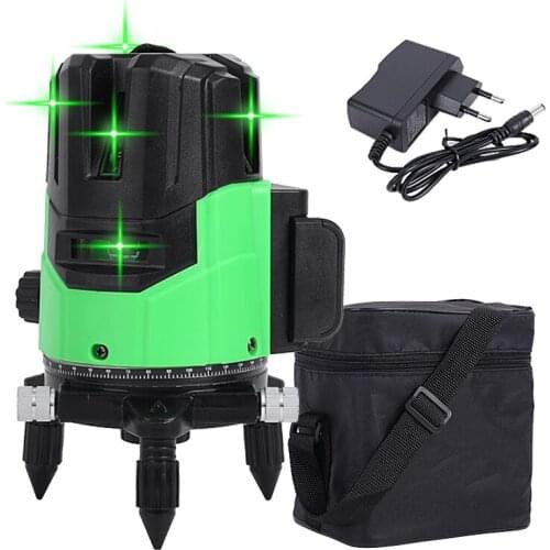 2/3/5 Lines Laser Levels Automatic Self Leveling 360 Laser Level Vertical&Horizontal Tilt Degrees Rotary LD 515nm Outdoor Indoor