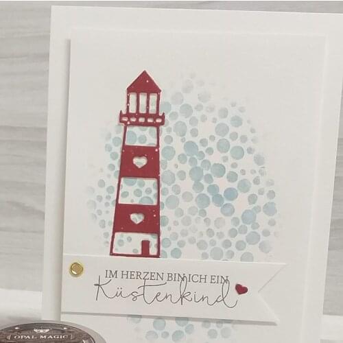 SHINECRAFT Heart Lighthouse Metal Cutting Dies Stencils For DIY Scrapbooking Decorative Embossing Handcraft Die Cutting Template