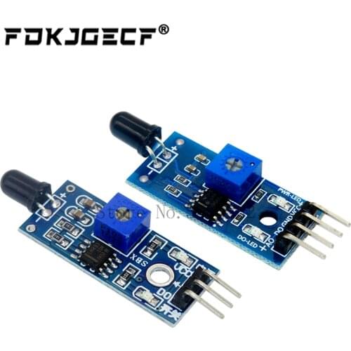 LM393 3 Pin / 4 Pin IR Flame Detection Sensor Module Fire Detector Infrared Receiver Module for arduino Diy Kit