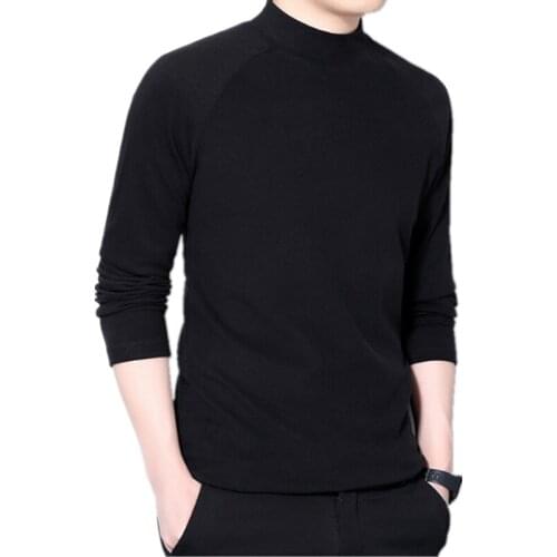 2020 Autumn Winter New Mens Casual Slim Fit Warm Long Sleeved T Shirt Clothing Camisas Vestidos Casuales Blusa Termica Masculino