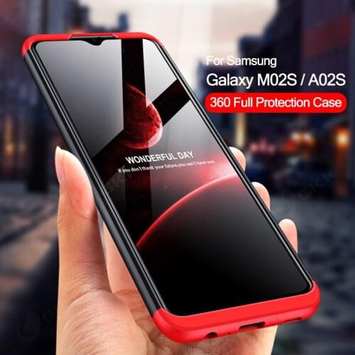 GKK 360 Full Protection Case For Samsung Galaxy A02S M02S A32 M31 M31S Case Hard Matte Cover For Samsung A50 A70 A51 A71 A12 A11