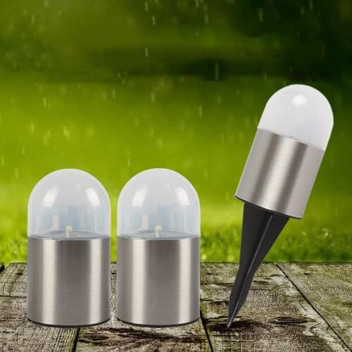 Solar light cylindrical lawn lamp mini hemisphere lawn lamp outdoor waterproof garden courtyard park path corridor decorative