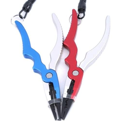 High Quality Shing Pliers Split Ring Cutters Fishing Holder Tackle Combo Hooks Remover Fishing Tools Accessories