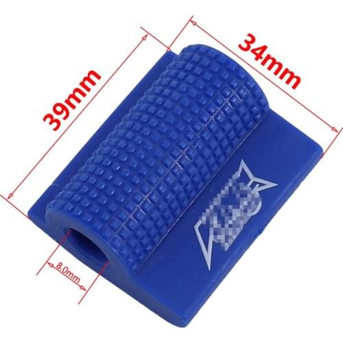1PC Universal Motorcycle Shift Gear Lever Pedal Rubber Cover Shoe Protector Foot Peg Toe Gel Accessory