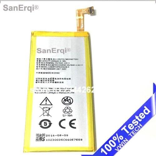 3.8V 2300mAh Li3823T43P6hA54236-H For ZTE Blade S6 5.0" G717C G718C A880 B880 Nubia Z7 mini NX507J Battery