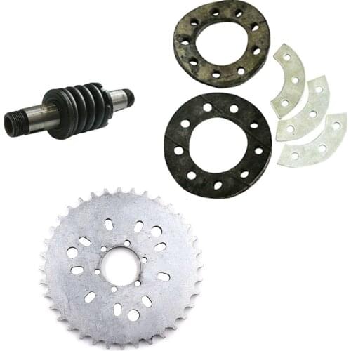 36 Teeth Sprocket&Clutch Shaft For 66cc 80cc Engine Motorized Bicycle