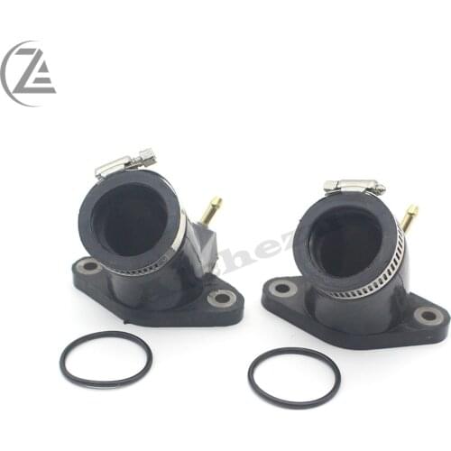 ACZ 2PCS Motor Carburetors Interface Carburetor Pad Intake outlet Manifold suit for Yamaha XVS400 XVS650 Dragstar V-star400 650