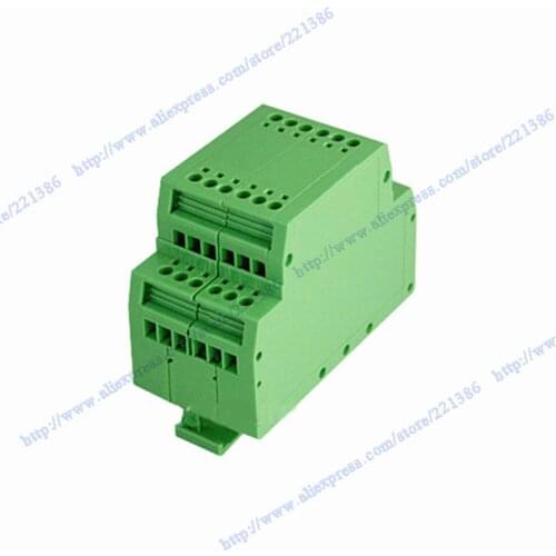 Electronic compontent housing Instrument enclosure junction box80*40*50mm Component housing plc din rail project box
