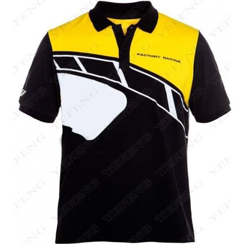 2019 Motorcycle Racing Team Motorbike Motocross For Yamaha Polo T shirt Clothing Riding Short Sleeve Breathable Casual Driving